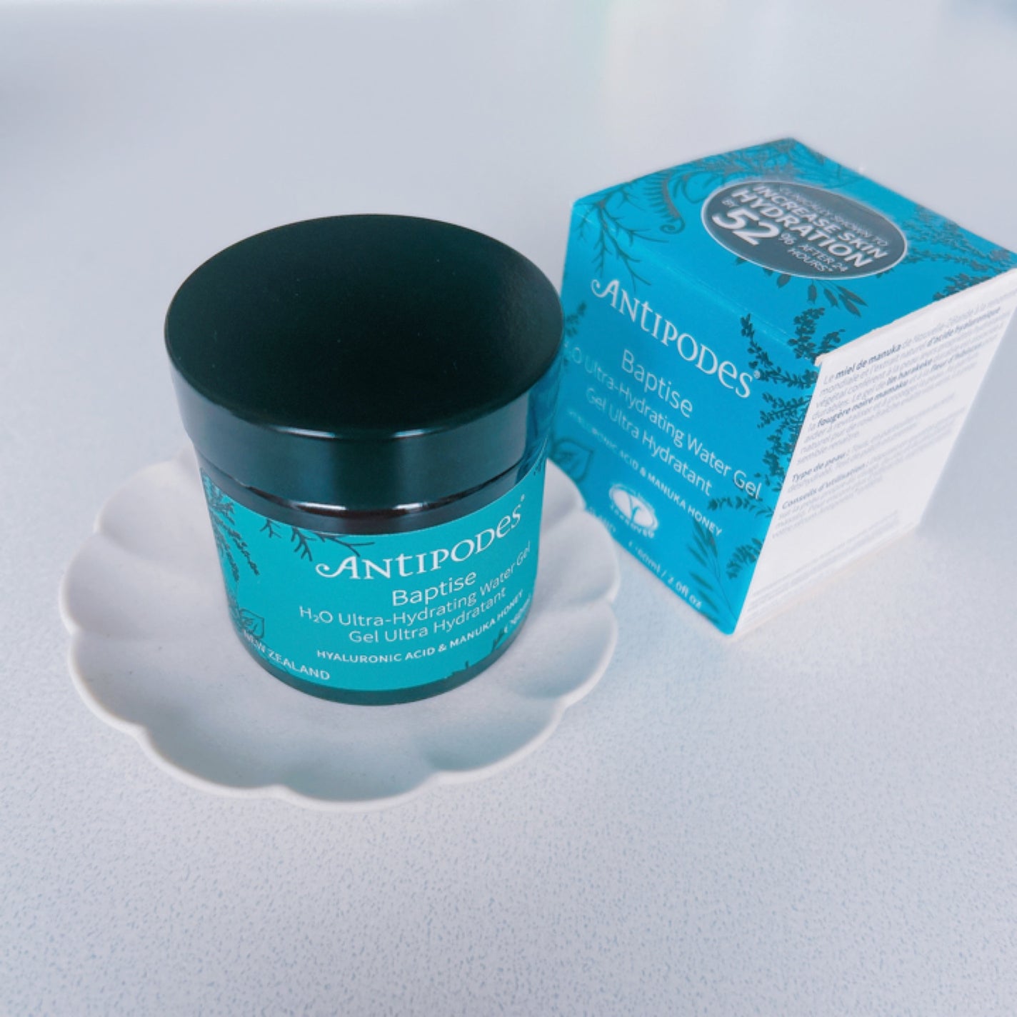 バプタイズ H2Oウルトラ ハイドレーティング ウォータージェル/Antipodes/フェイスクリームを使ったクチコミ(3枚目)