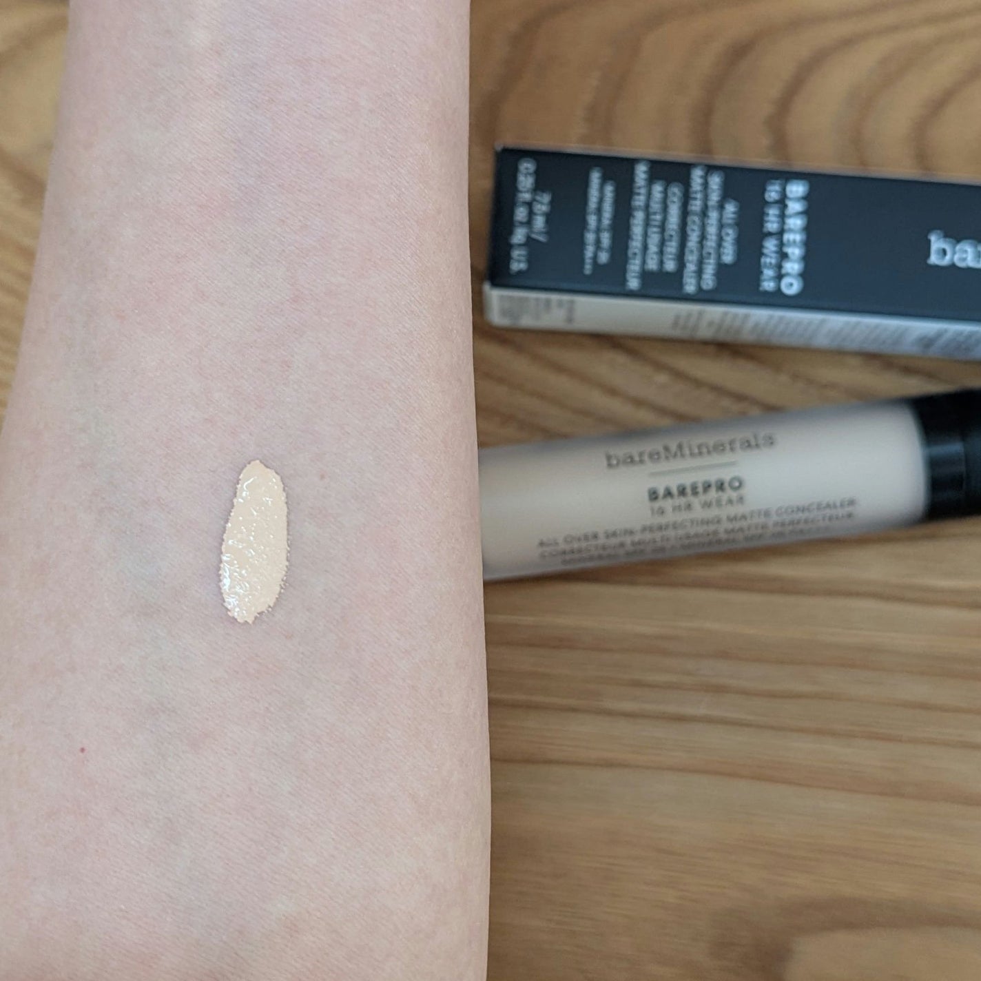 ベアプロ 16HR オールオーバー コンシーラー SPF25(PA+++)/bareMinerals/リキッドコンシーラーを使ったクチコミ(2枚目)