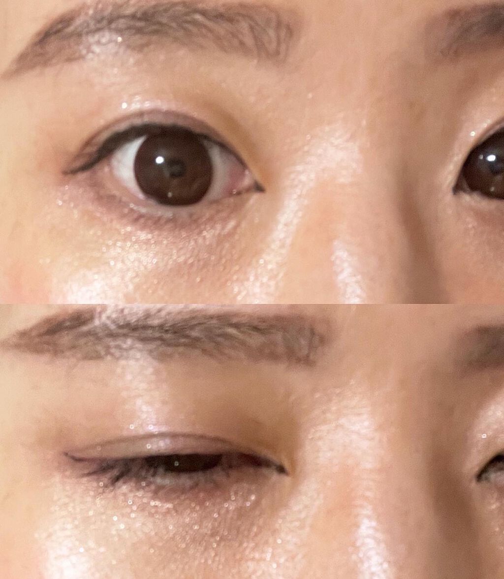 ラッシュセラムインアイライナー エレガントブラック/アヴァンセ/リキッドアイライナーを使ったクチコミ（2枚目）