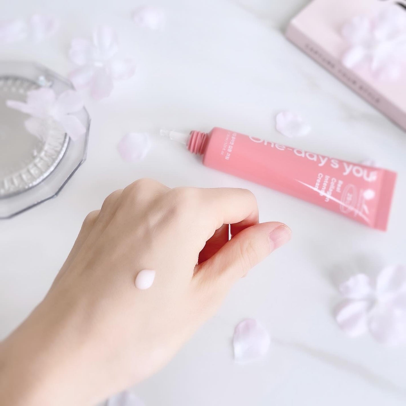 リアルコラーゲンインテンスクリーム /One-day's you/フェイスクリームを使ったクチコミ(3枚目)