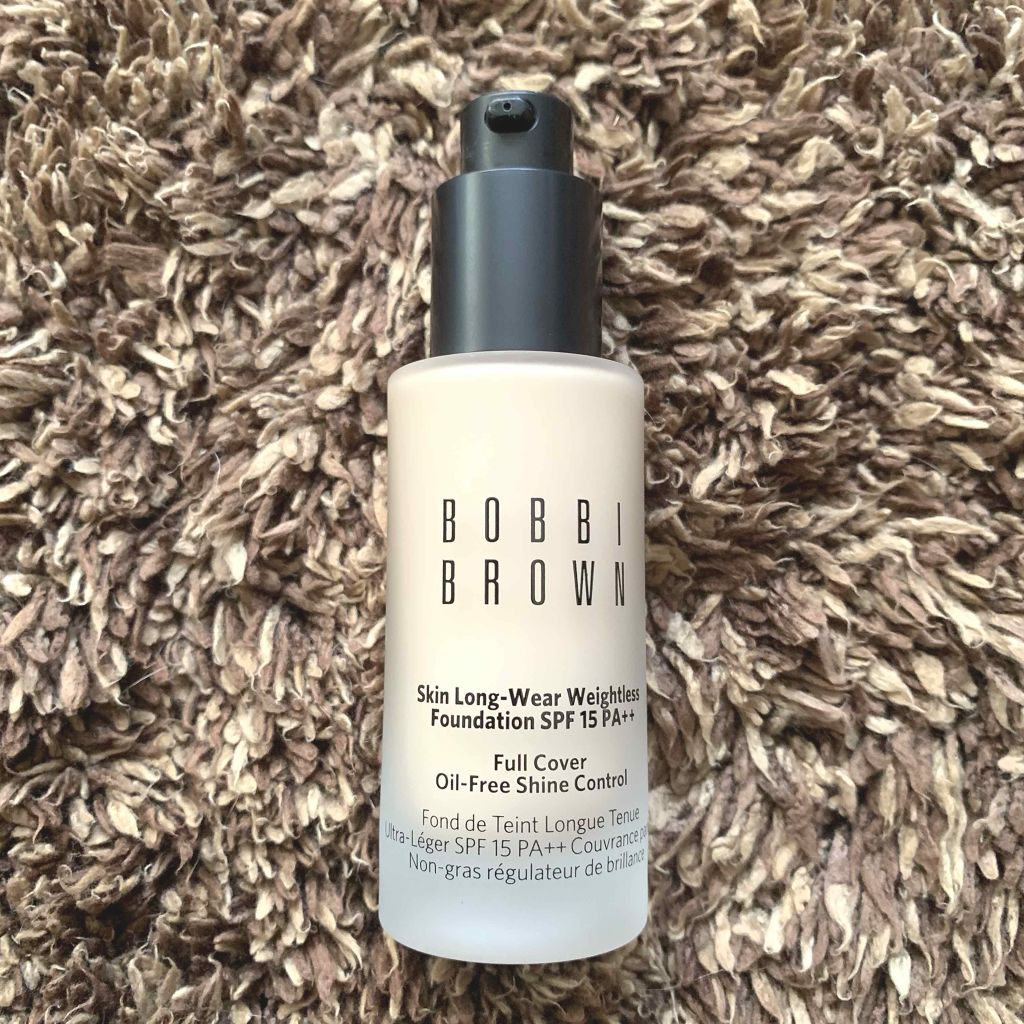 スキン ロングウェア ウェイトレス ファンデーション SPF 15 (PA++)/BOBBI BROWN/リキッドファンデーションを使ったクチコミ（2枚目）