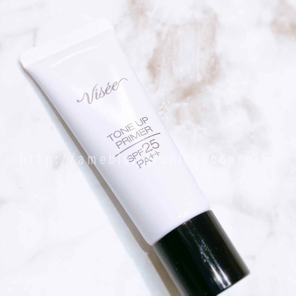 トーンアップ プライマー/Visée/化粧下地を使ったクチコミ（3枚目）