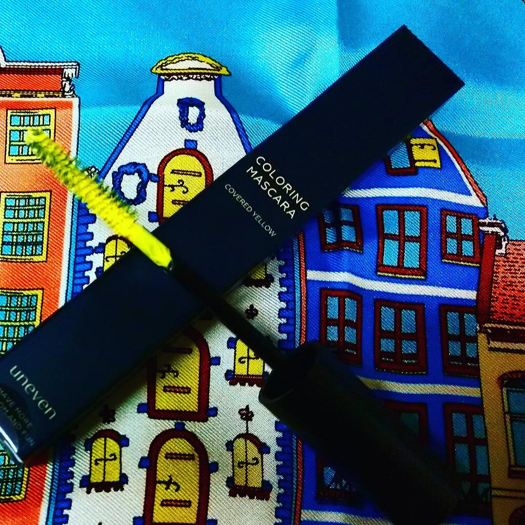 カラーリングマスカラ/uneven/マスカラを使ったクチコミ(1枚目)