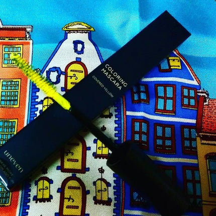 カラーリングマスカラ/uneven/マスカラを使ったクチコミ(1枚目)