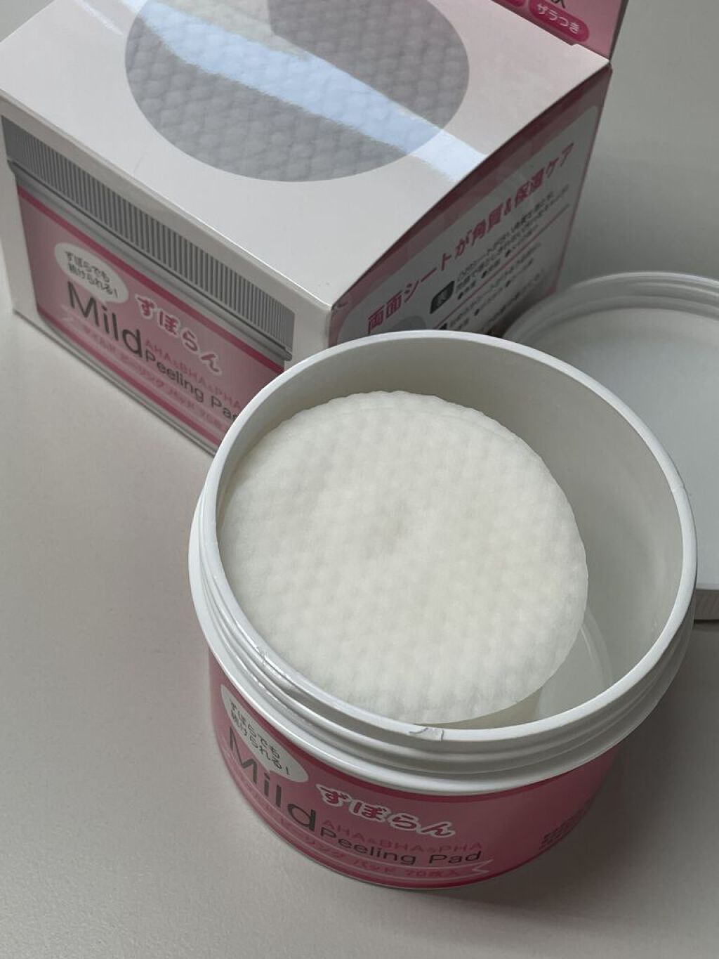 マイルドピーリングパッド/MJ-Care/トナーパッドを使ったクチコミ（1枚目）