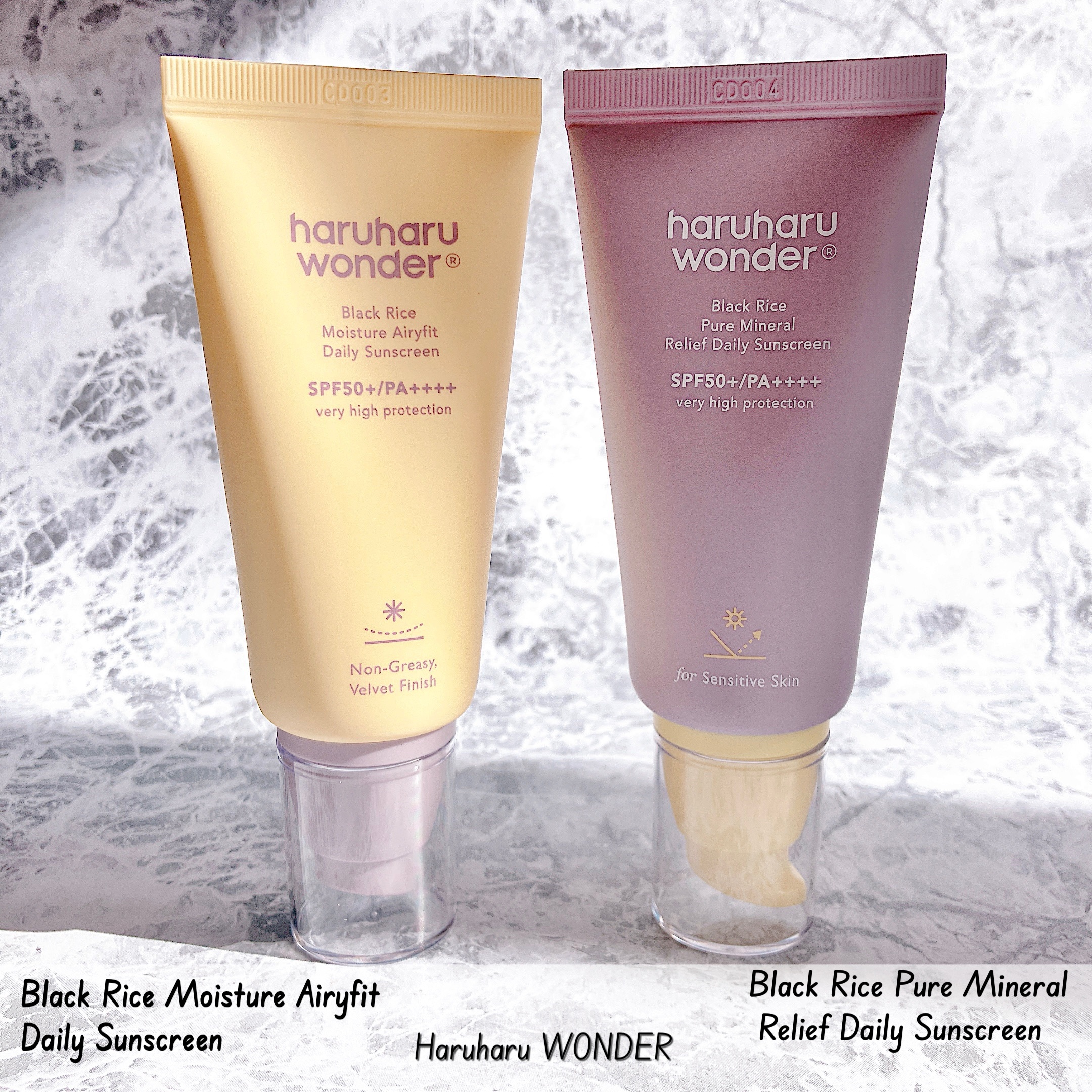 ブラックライス ピュア ミネラル リリーフ デイリー サンスクリーン/haruharu wonder/日焼け止めクリームを使ったクチコミ（1枚目）