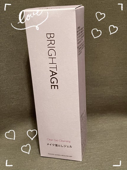 クリア ジェルクレンジング/BRIGHTAGE/クレンジングジェルを使ったクチコミ(2枚目)