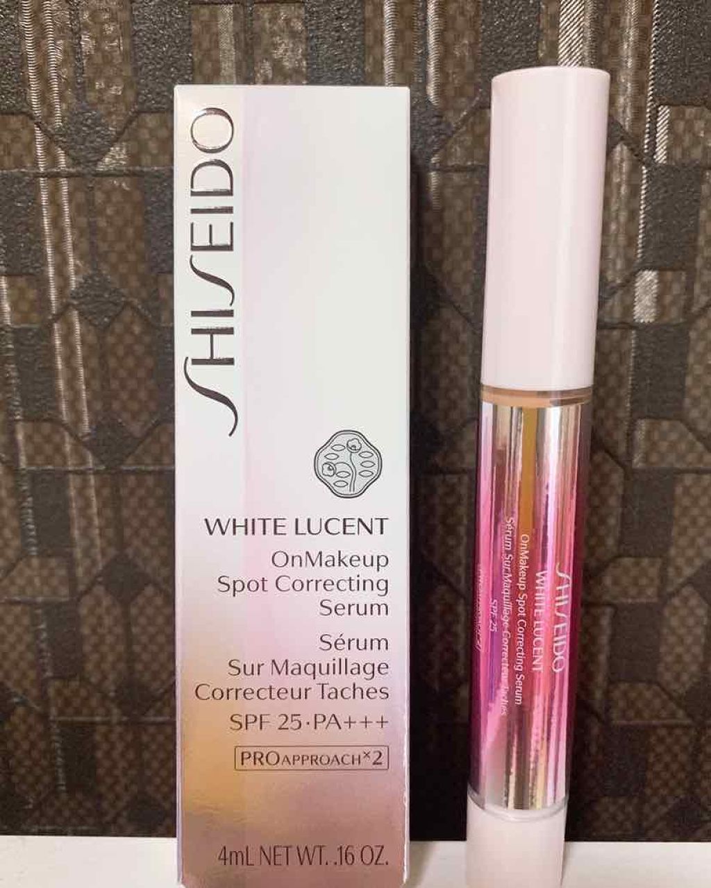 ホワイトルーセント オンメーキャップ スポッツコレクティング セラム/SHISEIDO/リキッドコンシーラーを使ったクチコミ(1枚目)