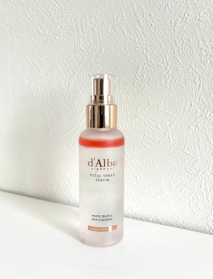 ダルバ ホワイトトリュフファーストスプレーセラム/ダルバ/ミスト状化粧水を使ったクチコミ(4枚目)