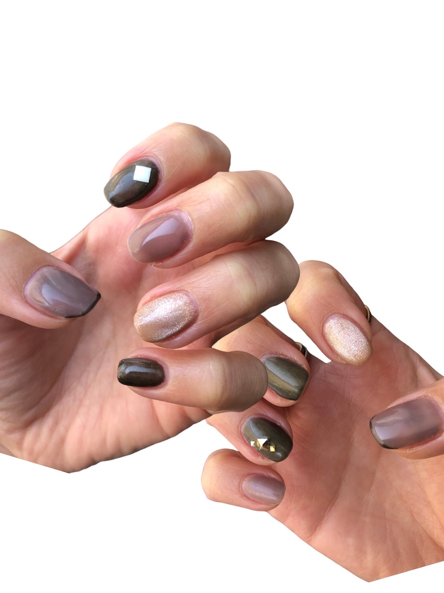 プレミアムノーワイプトップジェル/ネイル工房/ジェルネイルを使ったクチコミ(2枚目)