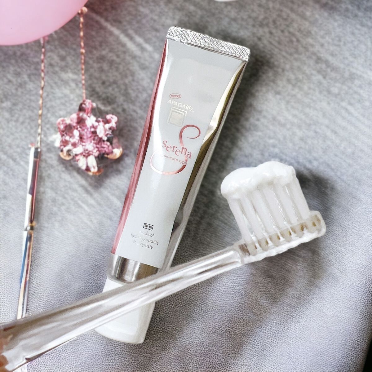 アパガードクリスタル歯ブラシ/アパガード/歯ブラシを使ったクチコミ（2枚目）