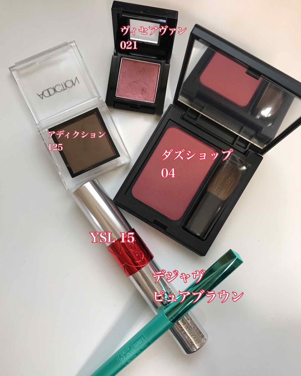 シアーパウダーブラッシュ/DAZZSHOP/パウダーチークを使ったクチコミ（2枚目）