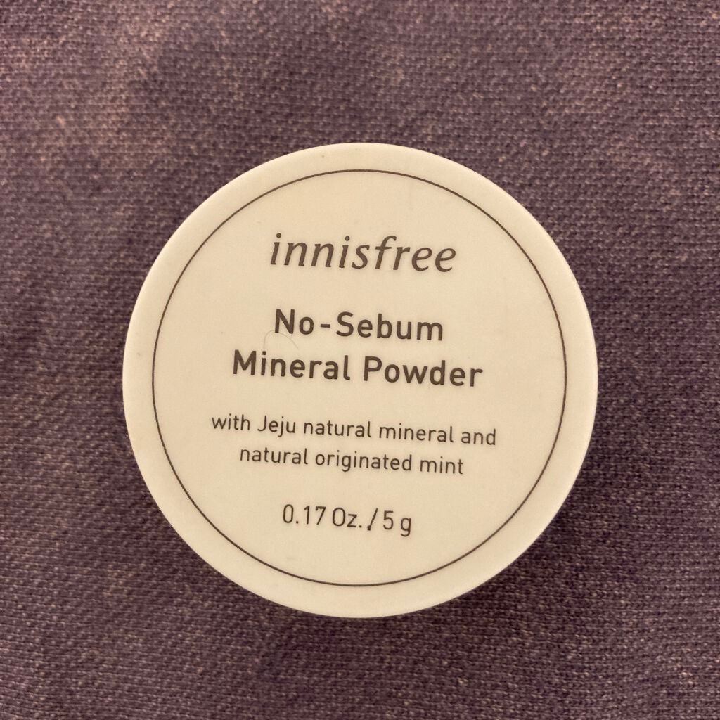 ノーセバム ミネラルパウダー/innisfree/ルースパウダーを使ったクチコミ(1枚目)