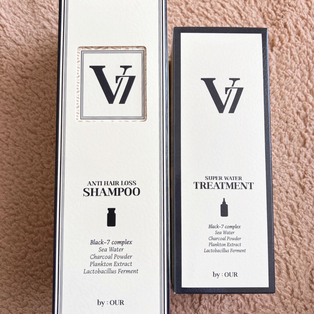V7 アンチヘアロス シャンプー/by : OUR/サロンシャンプーを使ったクチコミ（2枚目）
