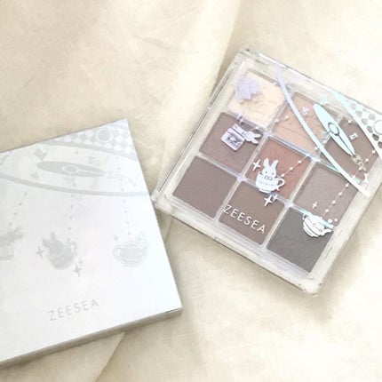 クォーツ 9色アイシャドウパレット(ドリームランドアイシャドウ)/ZEESEA/アイシャドウパレットを使ったクチコミ(1枚目)