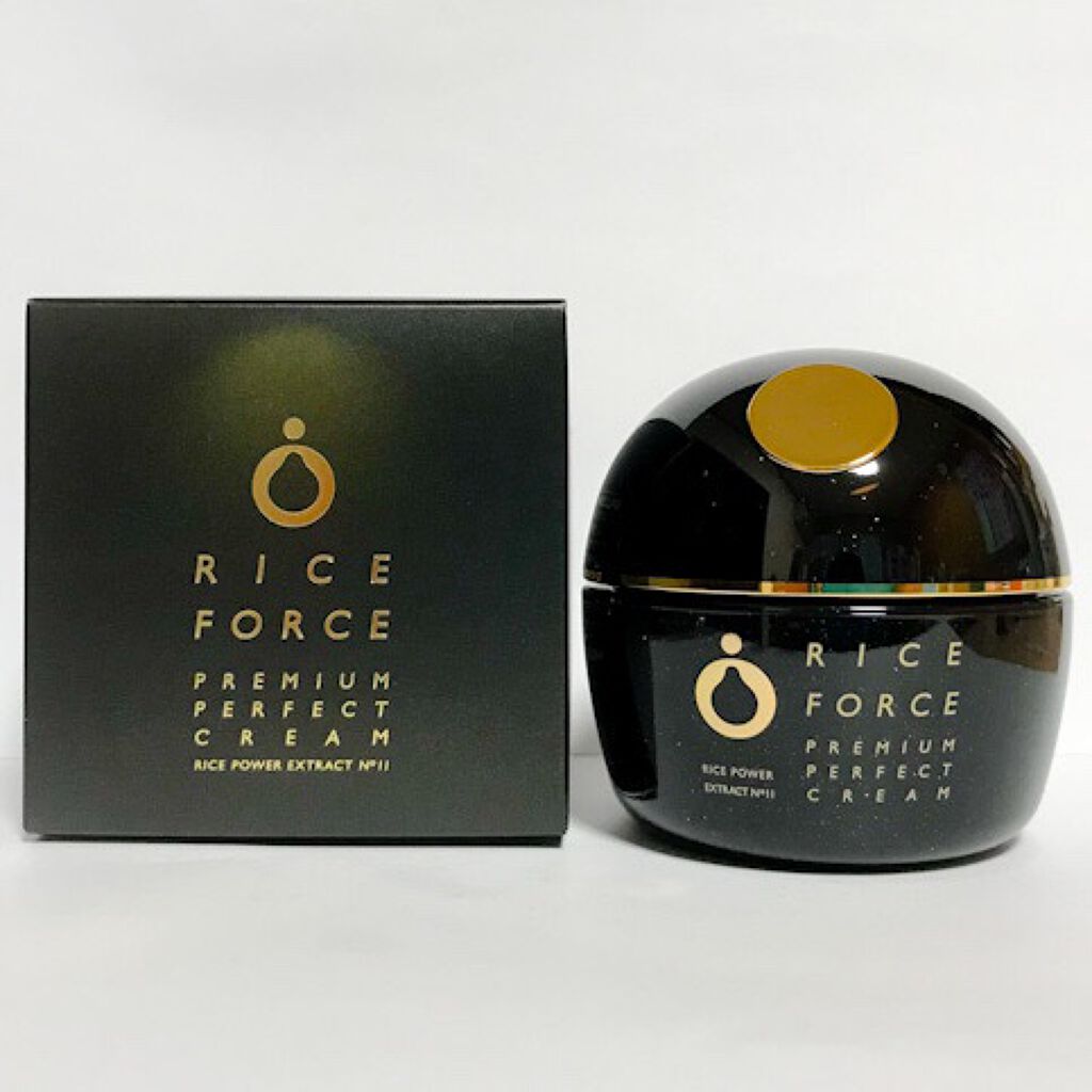 プレミアムパーフェクトクリーム/ライスフォース/フェイスクリームを使ったクチコミ(1枚目)