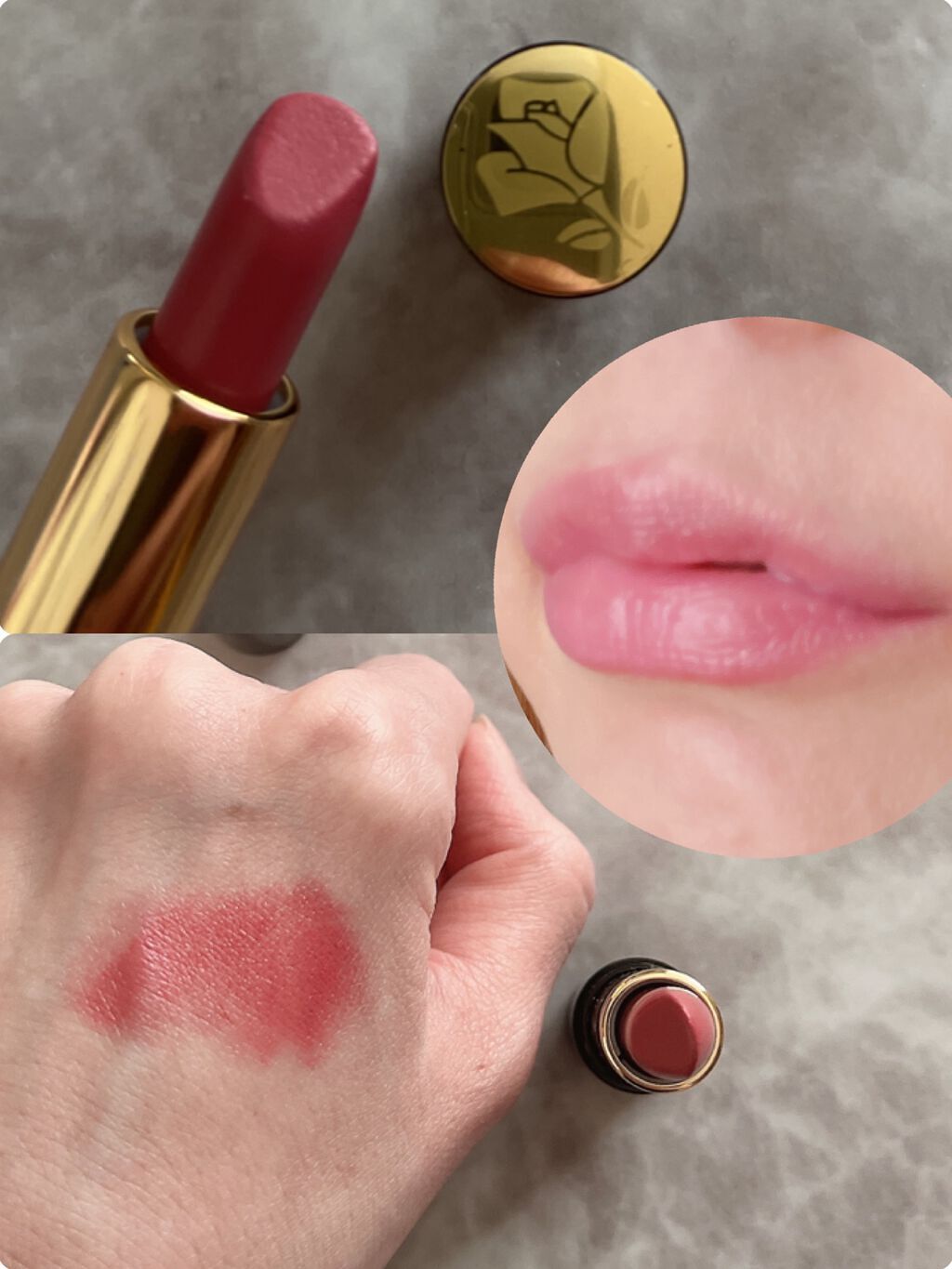 ラプソリュ ルージュ/LANCOME/口紅を使ったクチコミ(1枚目)