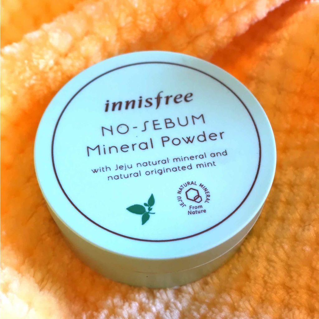 ノーセバム ミネラルパウダー/innisfree/ルースパウダーを使ったクチコミ（1枚目）