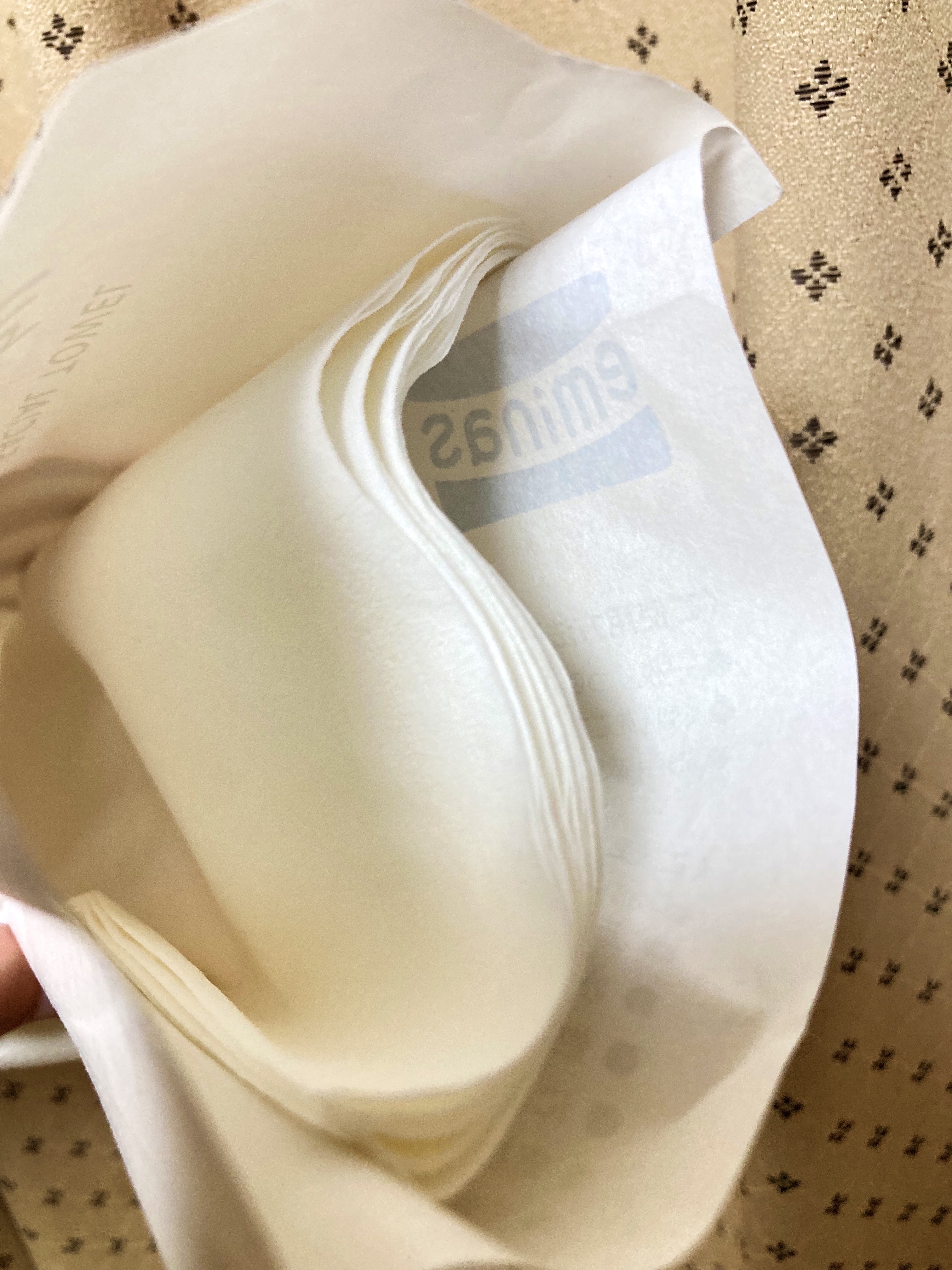 フェイシャルタオル むふふ/eminas/その他スキンケアグッズを使ったクチコミ（2枚目）