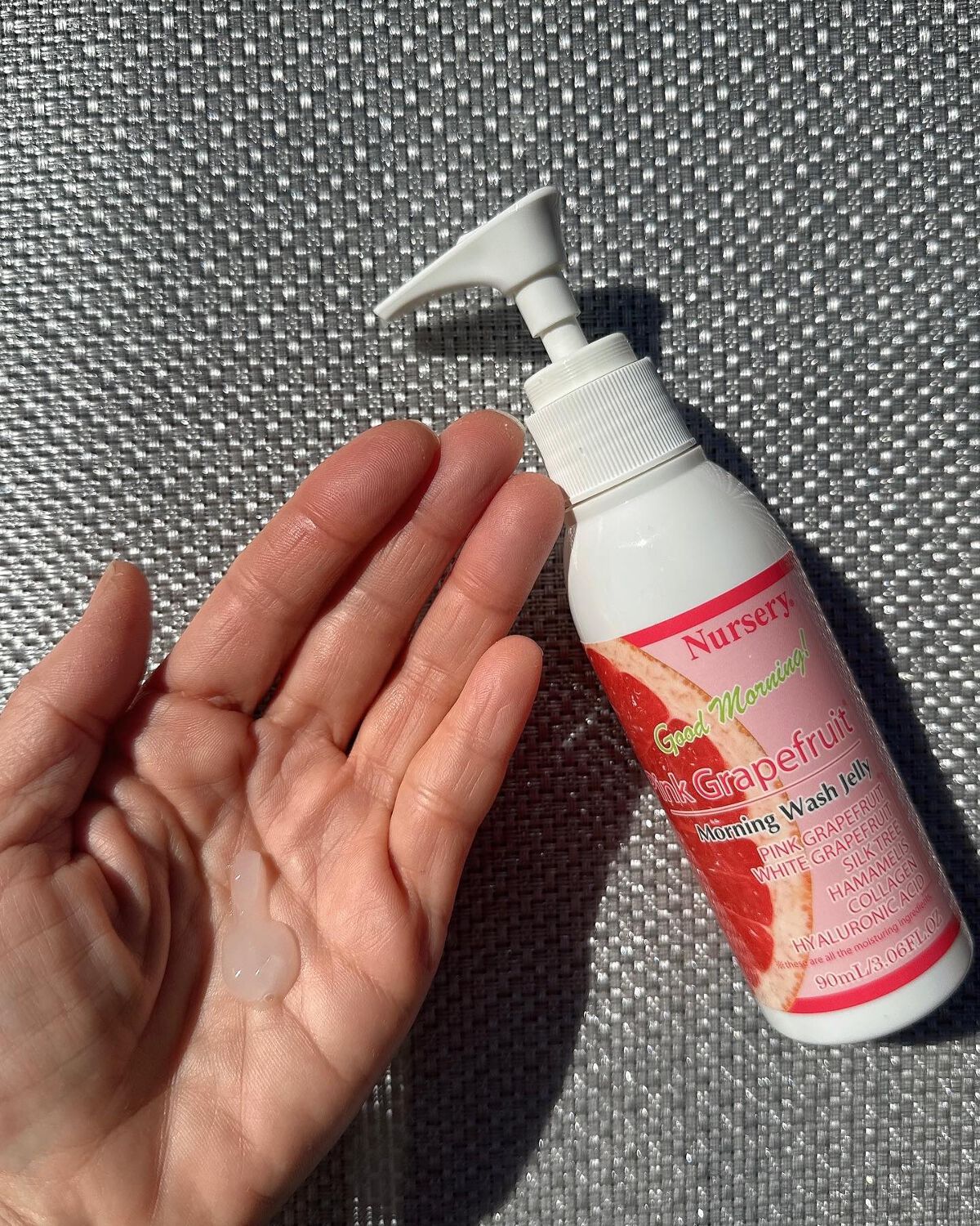 モーニングウォッシュジェリー ピンクグレープフルーツ/Nursery(ナーセリー)/その他洗顔料を使ったクチコミ（2枚目）