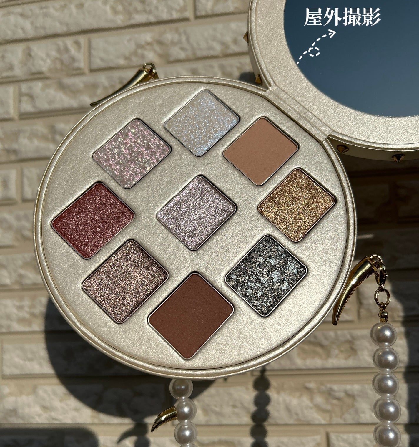 パール レベル クラッチ アイシャドー パレット/shu uemura/アイシャドウパレットを使ったクチコミ(3枚目)