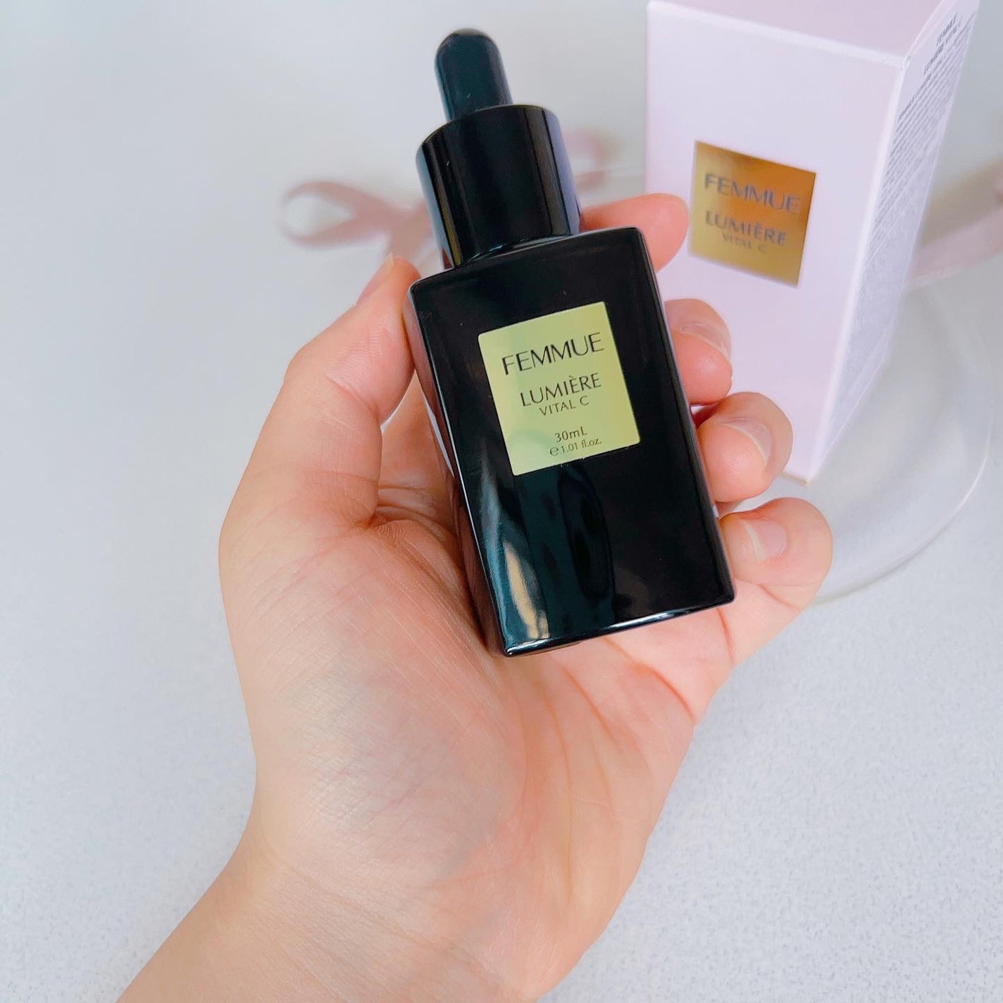 ルミエール ヴァイタルC/FEMMUE/ブースター・導入液を使ったクチコミ(3枚目)