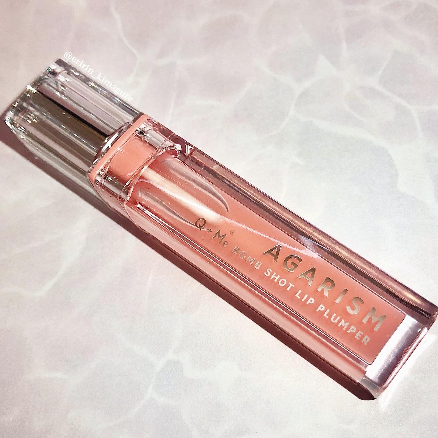 キューミ―ボムショットリッププランパー/AGARISM/リッププランパーを使ったクチコミ（2枚目）