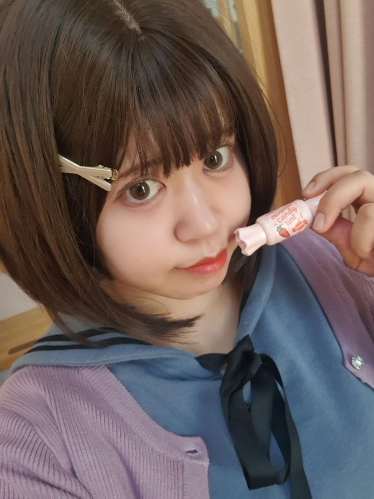 Chu's me monthly モイストブラウン/Chu's me/１ヶ月（１MONTH）カラコンを使ったクチコミ（3枚目）