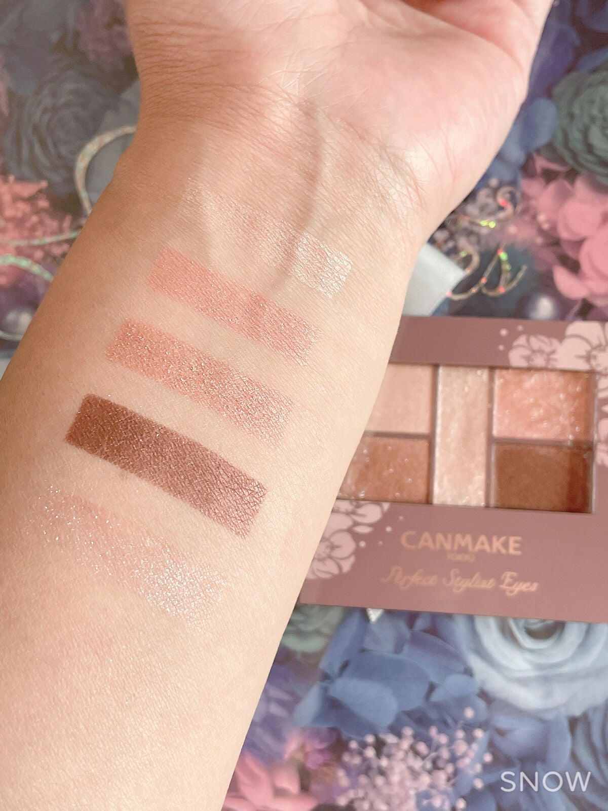 パーフェクトスタイリストアイズ/キャンメイク/アイシャドウパレットを使ったクチコミ(3枚目)