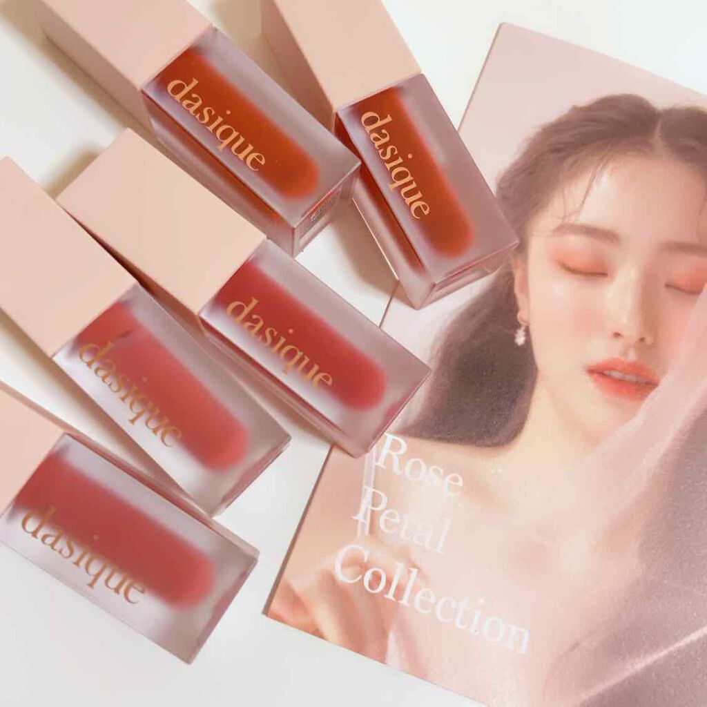 ブラーベルベットティント/dasique/リップティントを使ったクチコミ（2枚目）