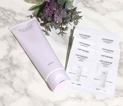 エクサージュ クリアモイスト ウォッシュ/ALBION/洗顔フォームを使ったクチコミ(1枚目)