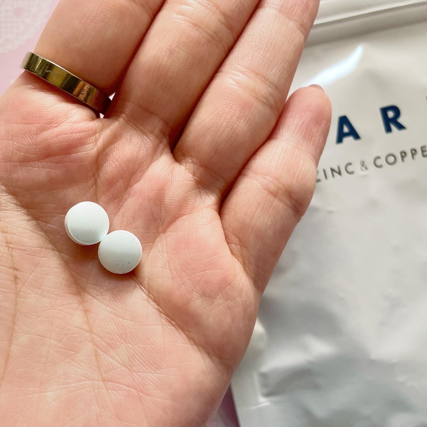 CARE 亜鉛&銅/CARE/美容サプリメントを使ったクチコミ（3枚目）