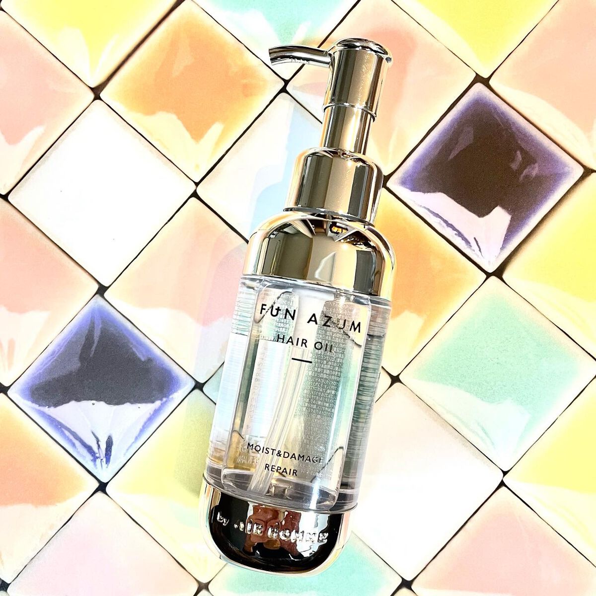 モイスト＆ダメージリペア ヘアオイル/FUN AZUM/ヘアオイルを使ったクチコミ（2枚目）