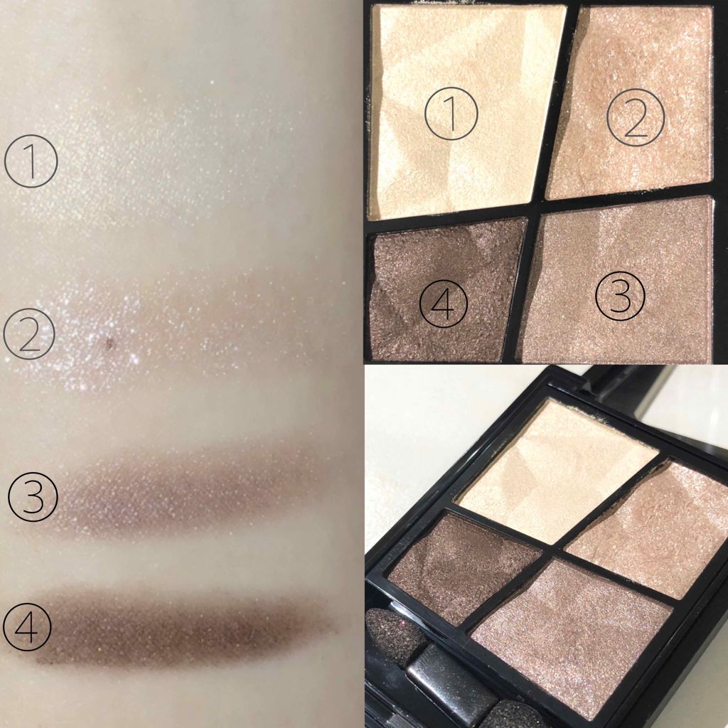 ジェミィリッチ アイズ/Visée/アイシャドウパレットを使ったクチコミ（2枚目）