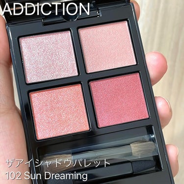 アディクション　ザ アイシャドウ パレット 102 Sun Dreaming/ADDICTION/アイシャドウパレットの画像