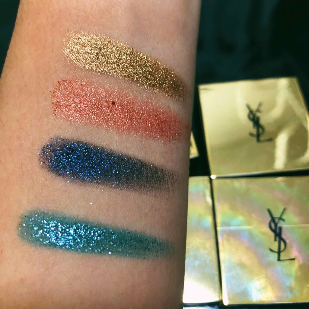 シークインクラッシュ 6 コンフィデント ヌード/YVES SAINT LAURENT BEAUTE/単色アイシャドウを使ったクチコミ（2枚目）