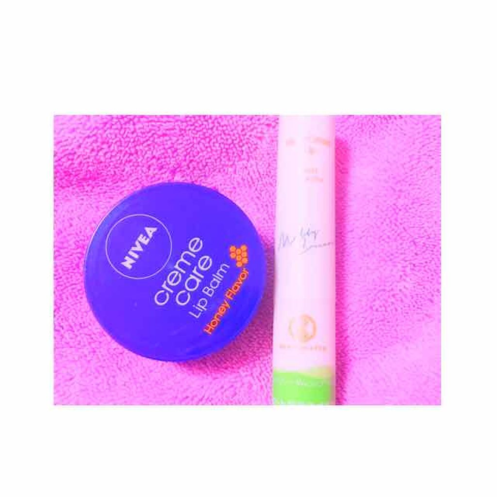 ニベア クリームケア リップバーム はちみつの香り/ニベア/リップケアを使ったクチコミ（2枚目）