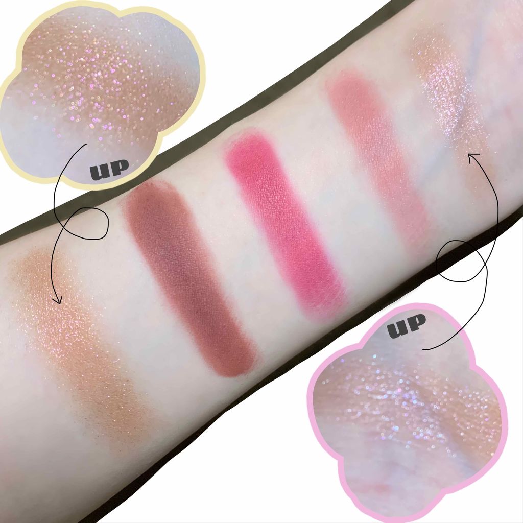 プレイカラーアイパレット ローズボム/ETUDE/アイシャドウパレットを使ったクチコミ(2枚目)