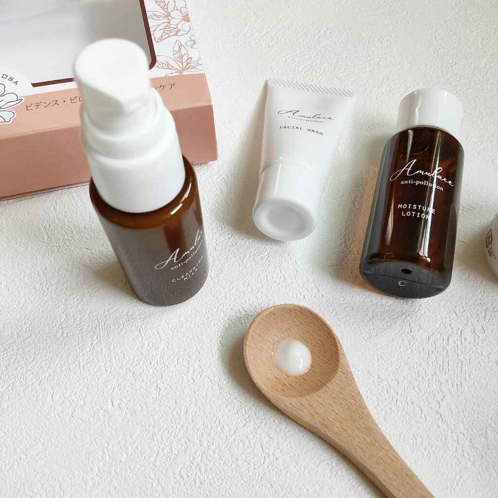 Basic Kit /Amulace/スキンケアキットを使ったクチコミ(2枚目)