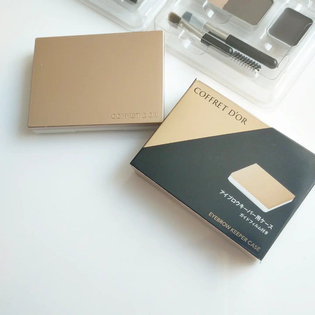 アイブロウキーパー/コフレドール/パウダーアイブロウを使ったクチコミ（3枚目）