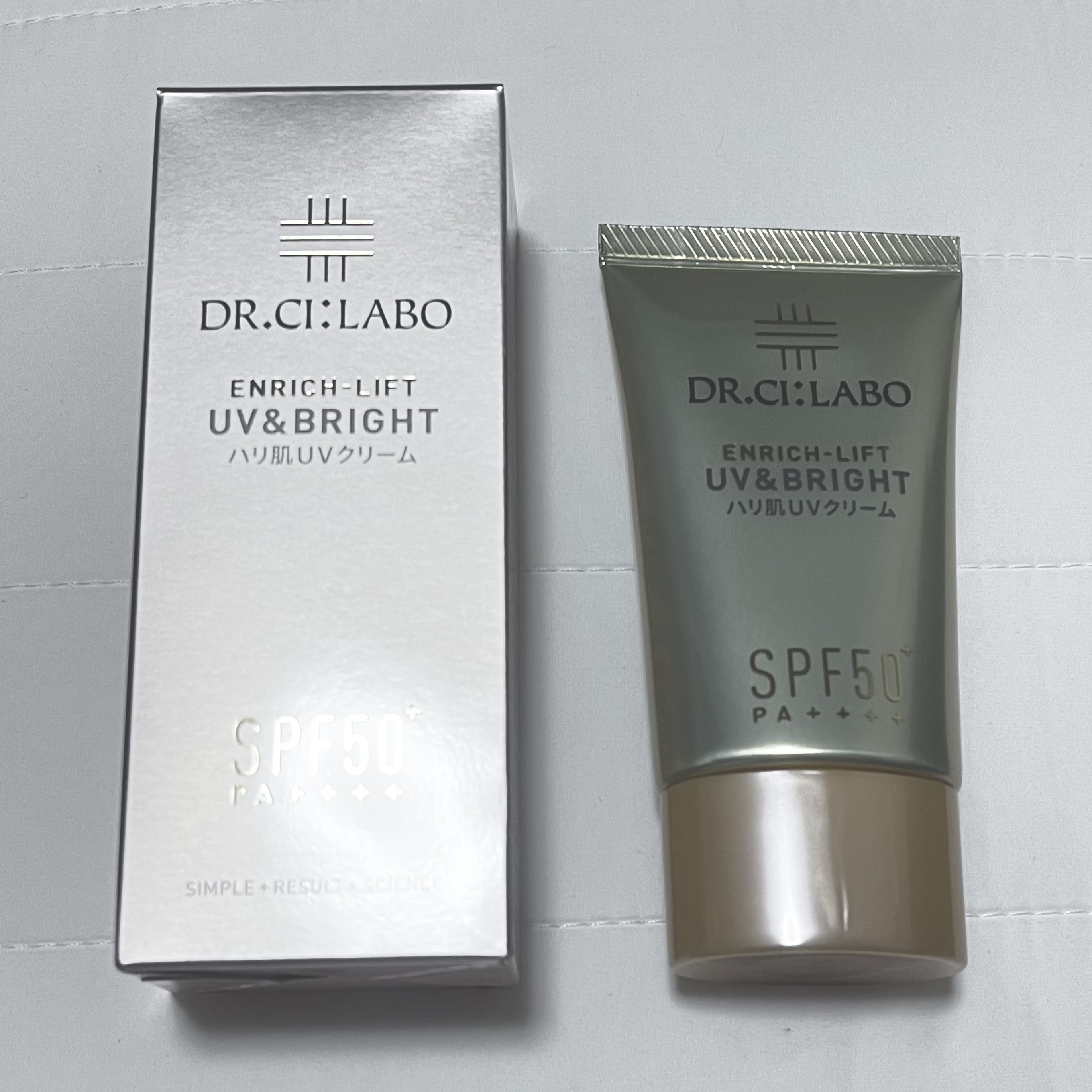 UV＆WHITEエンリッチリフト50+/ドクターシーラボⓇ/日焼け止めクリームを使ったクチコミ（1枚目）