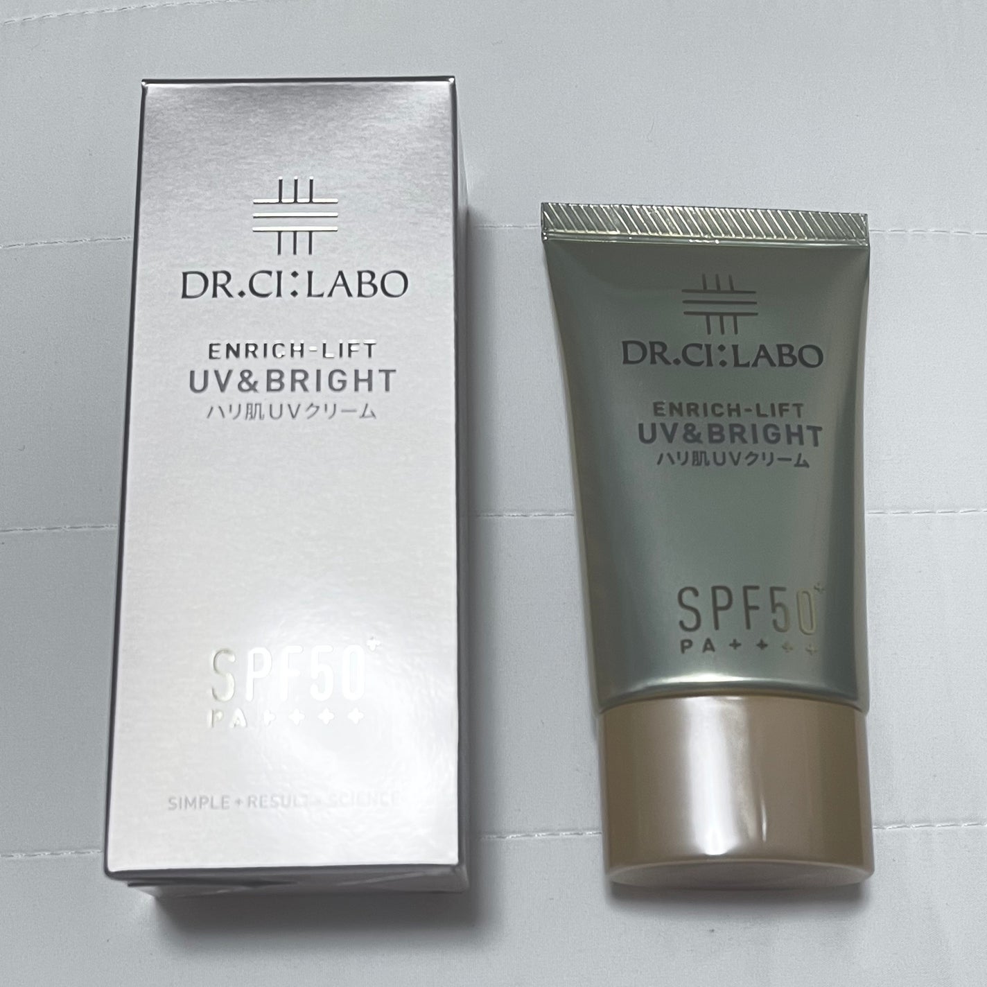 UV&WHITEエンリッチリフト50+/ドクターシーラボⓇ/日焼け止めクリームを使ったクチコミ(1枚目)