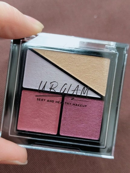 UR GLAM VELVET EYE COLOR PALETTE/U R GLAM/アイシャドウパレットを使ったクチコミ(2枚目)