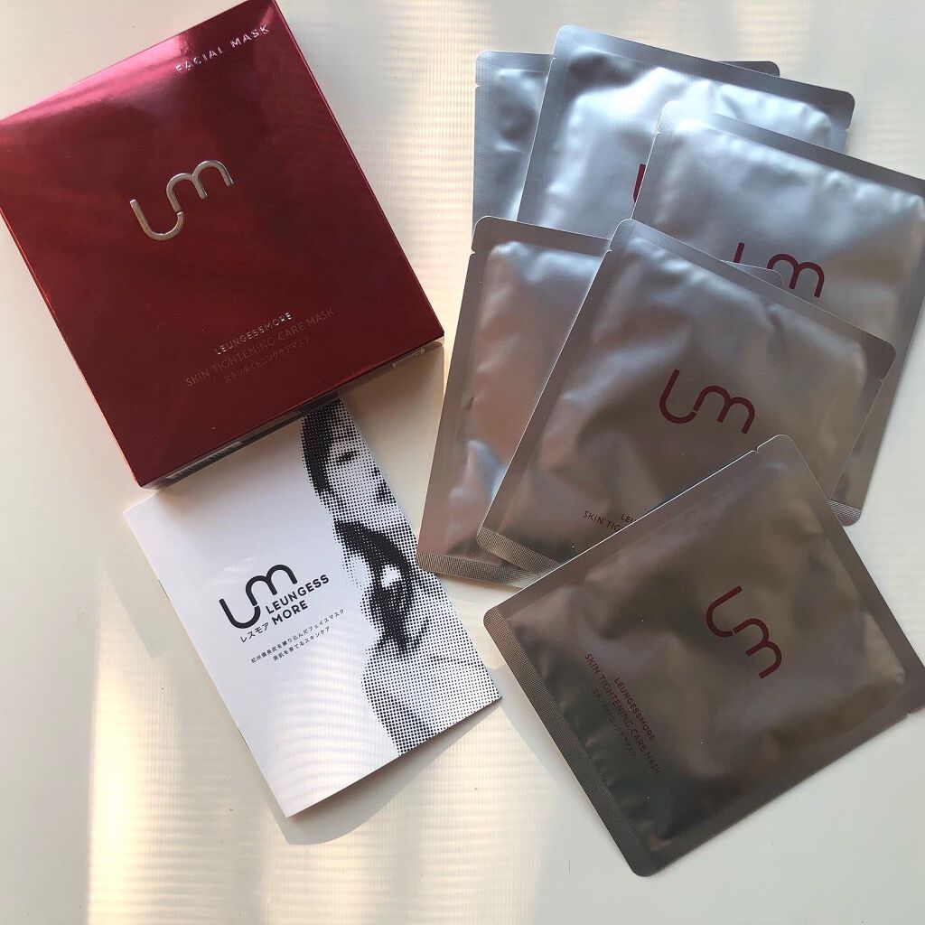 スキンタイトニングケアマスク/LEUNGESSMORE/シートマスク・パックを使ったクチコミ（1枚目）
