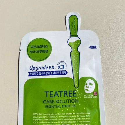 ティーツリーケアソリューション アンプルマスクJEX/MEDIHEAL/シートマスク・パックを使ったクチコミ(2枚目)