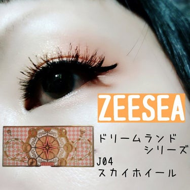 ZEESEA「ファンタジーパーク」12色アイシャドウパレット J04スカイホイール/ZEESEA/アイシャドウパレットを使ったクチコミ（1枚目）