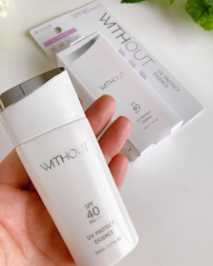 ウィズアウト UVプロテクト エッセンス/WITHOUT/日焼け止めローションを使ったクチコミ(6枚目)