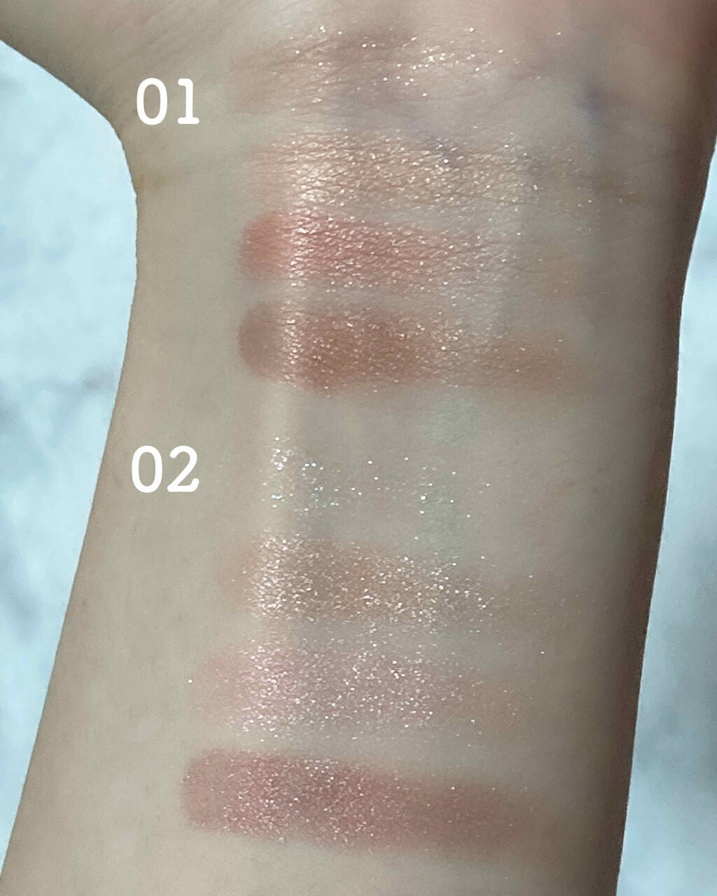 ニュアンスオンアイシャドウ/CEZANNE/アイシャドウパレットを使ったクチコミ(4枚目)