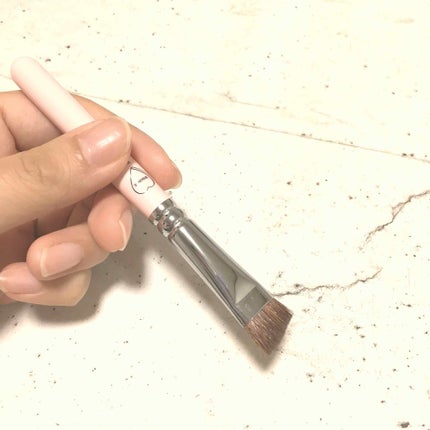 フーミー アイブロウブラシ 熊野筆/WHOMEE/メイクブラシを使ったクチコミ(1枚目)