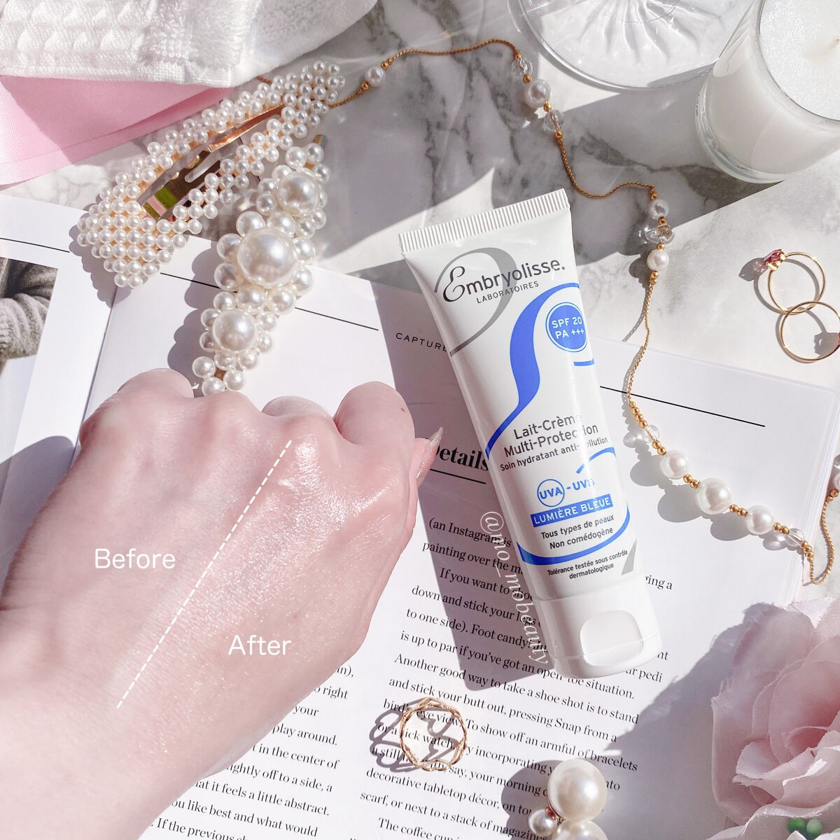 アンブリオリス プロテクションクリーム/アンブリオリス/フェイスクリームを使ったクチコミ（3枚目）